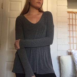 Grey Forever 21 Long Sweater